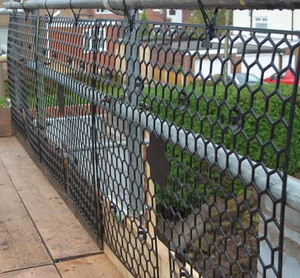 PLASTIC BRICKGUARD (HEXGUARD) - 40 Pack - Black